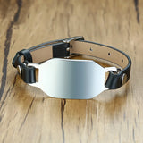 Men's Stainless Steel Leather Hot Bracelet