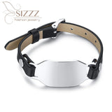 Men's Stainless Steel Leather Hot Bracelet
