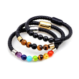 Leather Couple Bracelets - Men and Women Long Bracelet