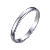 2mm Tungsten Wedding Bands for Women