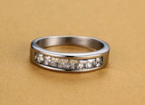 4mm CZ Stone Wedding Rings for Women Wedding Jewelry