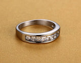 4mm CZ Stone Wedding Rings for Women Wedding Jewelry