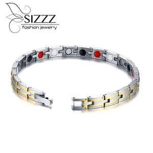 Men's Stainless Steel Magnetic Bracelet
