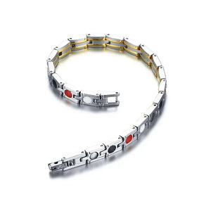 Men's Stainless Steel Magnetic Bracelet