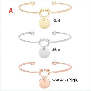 26 Initials Personalized Bracelet for Women Men