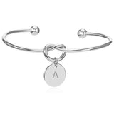 26 Initials Personalized Bracelet for Women Men