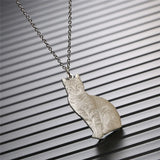 Custom Pet Photo Pendant Engraved Necklace Memorial Gift