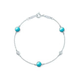 925 Silver Bracelet Logo Wedding Party Anniversary Jewelry