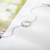 High Austrian Goose Gemstone Pendant Necklace