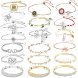 Zodiac Rabbit Bracelet Mahjong Jewelry Holiday Gift