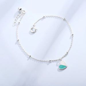 High Austrian Goose Gemstone Pendant Necklace