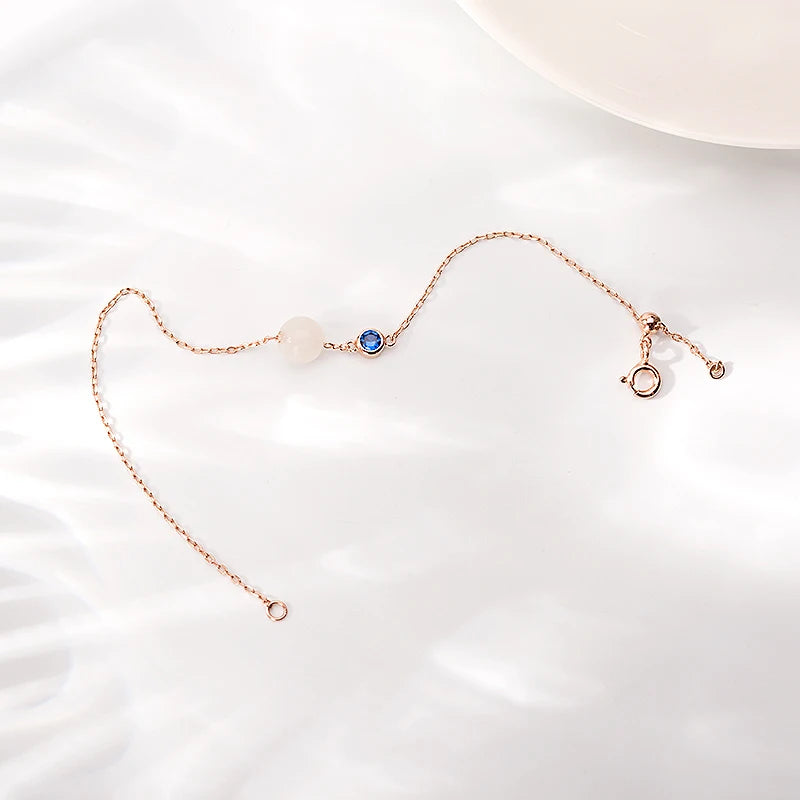 SL11 Austrian Goose Gemstone Pendant Necklace Bracelet Set