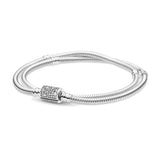 Love Bracelet 925 Sterling Silver Charm Jewelry