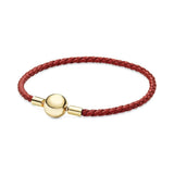 SL22 S925 Sterling Silver Bracelet With Logo Bead Pave Bracelet Bangle