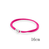 SL23 S925 Sterling Silver Bracelet With Logo Bead Pave Bangle for Girls
