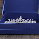 CZ Wedding Tiara Bridal Headband Queen Crown Bridesmaids
