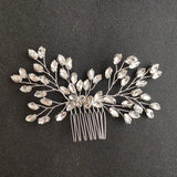 Crystal Bridal Hair Comb Wedding Headpiece Hair Accessories Women Jewelry