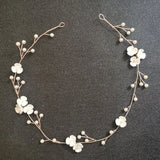 Crystal Flower Wedding Hairband Bridal Headband