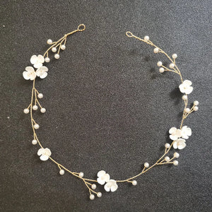 Crystal Flower Wedding Hairband Bridal Headband