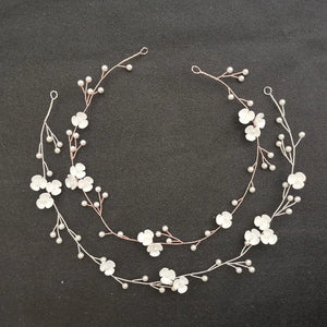 Crystal Flower Wedding Hairband Bridal Headband