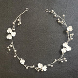 Crystal Flower Wedding Hairband Bridal Headband