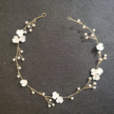 Crystal Flower Wedding Hairband Bridal Headband