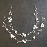 Crystal Flower Wedding Hairband Bridal Headband