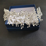 Crystal Rhinestones Bridal Tiara Headband Wedding Crown Hair Accessories