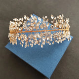 Crystal Rhinestones Bridal Tiara Headband Wedding Crown Hair Accessories