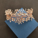 Crystal Rhinestones Bridal Tiara Headband Wedding Crown Hair Accessories