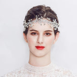 Crystal Rhinestone Pearls Wedding Hair accessories Hairband Bridal Headband