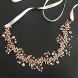 Crystal Rhinestone Pearls Wedding Hair accessories Hairband Bridal Headband