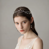 Crystal Rhinestones Pearls Wedding Hairband Bridal Headband Bridesmaids