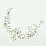 Bridal Wedding Hairband Headpiece with Crystals Rhinestones Pearls
