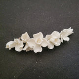 Alloy Ceramic Flower Bridal Hair Clip Wedding Headpieces