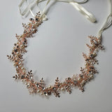 Crystal Rhinestones Pearls Bridal Headband Wedding Hair accessories