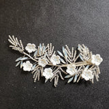 Crystal Flower Bridal Hair Clip Wedding Hairgrips Hair Accessories