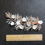 Crystal Flower Bridal Hair Clip Wedding Hairgrips Hair Accessories