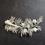 Crystal Flower Bridal Hair Clip Wedding Hairgrips Hair Accessories