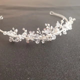 Rhinestones Crystal Freshwater Pearls Wedding Tiara Bridal Crown