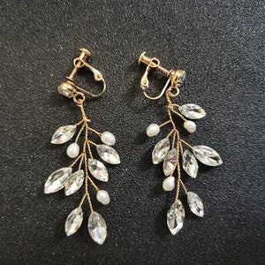 Dangle Bridal Chandelier Earrings Women Jewelry