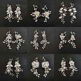 Dangle Bridal Chandelier Earrings Women Jewelry