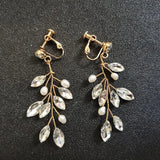 Dangle Bridal Chandelier Earrings Women Jewelry