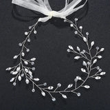 Clear Crystal Wedding Headpieces Hair Vine Bridal Headband