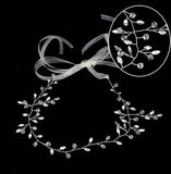 Clear Crystal Wedding Headpieces Hair Vine Bridal Headband