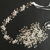 Crystal Rhinestones Wedding Hairband Bridal Headband Bridesmaids Jewelry