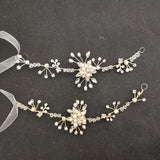 Crystal Wedding Bracelet Rhinestones Pearls Bridal Bridesmaids Jewelry