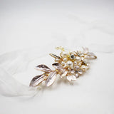 Crystal Wedding Bracelet Rhinestones Pearls Bridal Bridesmaids Jewelry