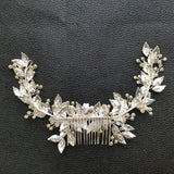 Rhinestones Crystals Wedding Hair Comb Bridal Headband