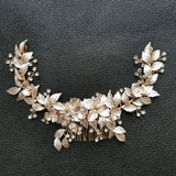 Rhinestones Crystals Wedding Hair Comb Bridal Headband